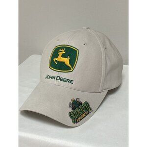 CYRK John Deere Snap Back Hat Shearer Equipment Patch Embroidered